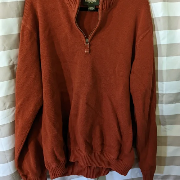 Eddie Bauer XXL Quarter Zip Sweater SUPER COZY - Picture 6 of 12